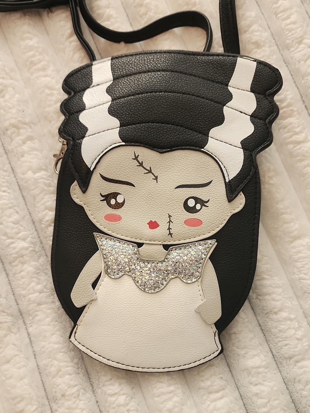 Small Bride Of Frankenstein Crossbody Bag